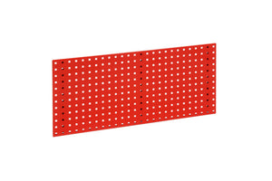 Grundplatte Lochplattensystem-GRNDPL-RAL3020-VERKEHRSROT-457X991MM Verpackungsinhalt 1 Einheit