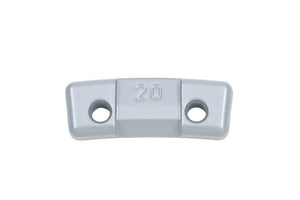 Auswuchtgewicht Pkw-AWG-74Z-ZINK-STE-VW/BMW-BESCHICHT-25G Verpackungsinhalt 100 Einheit