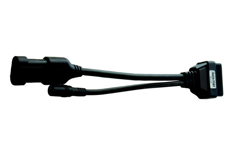 Robustes Diagnosekabel Kfz-DIAGNKBL-KFZ mit flexibler Kabellänge und standardisierten Steckern.