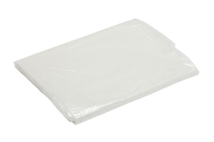 Transparente Abdeckfolie aus HDPE, widerstandsfähig gegen UV, Wasser und Chemikalien.