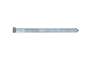 Robustes Ladenband aus zinkbeschichtetem Stahl mit 16 mm Durchmesser und glatter Oberfläche.