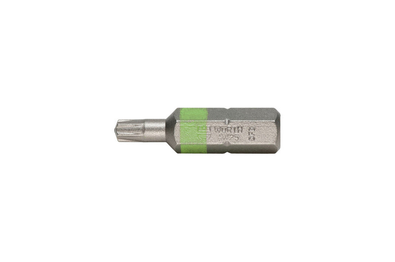 Five green BIT-AW25 drill bits, 5/16 inch diameter, 32 mm length.