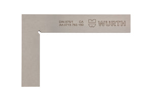 Präzisionswinkel Messwerkzeug-PRAEZWNKL-MWZG-FL-DIN875/I-L250XB165MM Verpackungsinhalt 1 Einheit