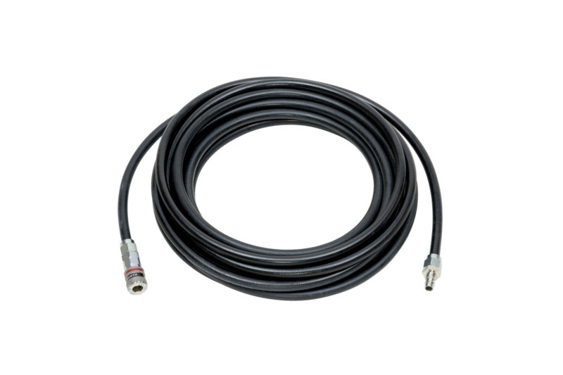 15 Meter langer flexibler Druckluftschlauch mit 8 mm Durchmesser und Schnellkupplungen