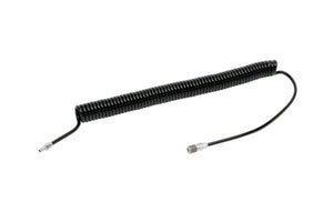 Druckluftschlauch-Spiralset mit 6,5 mm Innendurchmesser und 4 Metern Länge in flexibler Form.
