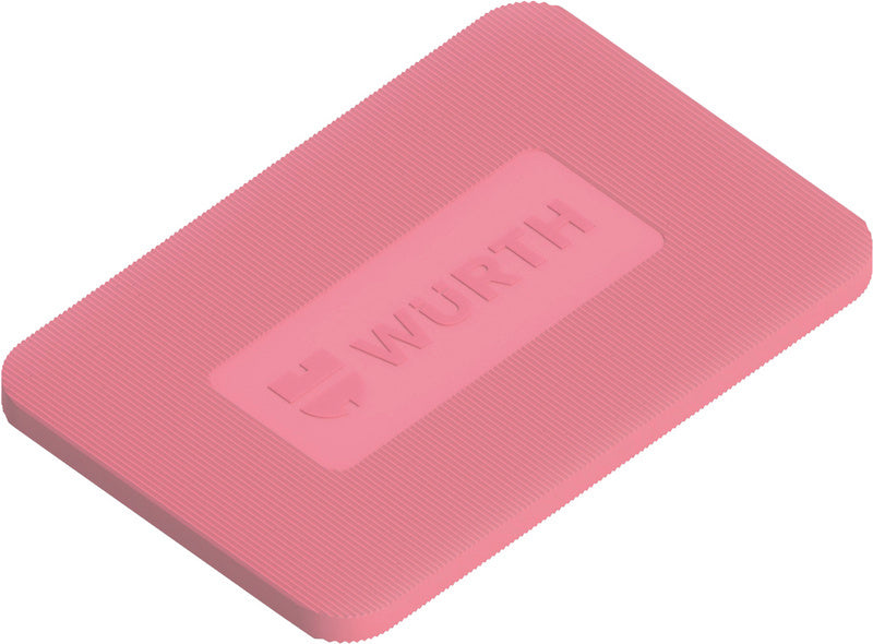 Robuster Distanzklotz aus Polypropylen für präzise Abstände bei Handwerksarbeiten.