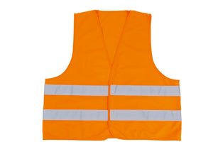 Warnschutzweste, leichte Ausführung-WARNWEST-ORANGE-ISO20471-XL Verpackungsinhalt 1 Einheit
