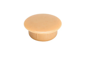 Abdeckkappe Schrankinnenausstattung-ABDEKA-PE-(EICHE-HELL)-D12/16XL5MM Verpackungsinhalt 100 Einheit