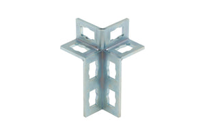 Schienenverbinder C-Montageschiene-SHNVERB-3D-PRFL41-TZN-LANGLO-PWRKNPF-OFF Verpackungsinhalt 4 Einheit