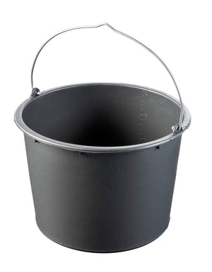 Robuster 20-Liter-Eimer aus langlebigem Kunststoff mit verstärkten Griffen und rutschfestem Boden.