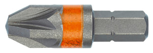 Bit Pozidriv-BIT-PZ4-ORANGE-1/4ZO-L32MM Verpackungsinhalt 5 Einheit