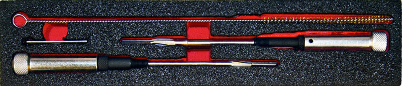 Zünd- und Glühkerzenwerkzeug Set mit verschiedenen Nussgrößen und ergonomischem Koffer.