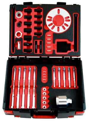 Radnabenwerkzeug Sortiment/Set- RADNABEN ABZIEHER MASTER-SATZ 43-TEILIG Verpackungsinhalt 1 Einheit