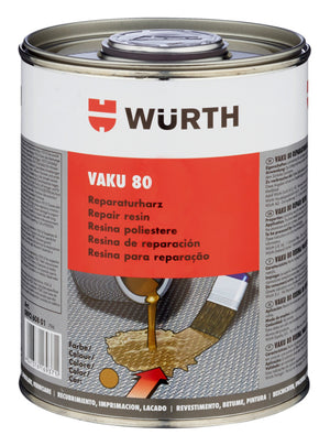 Spachtelmasse mit Härter-SPACHTMAS-(VAKU-80)-HARZ-1000G Verpackungsinhalt 1 Einheit