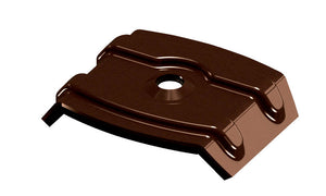 Kalotte / Agraffe Fassadenbau-KALOTTE-W24/30-RAL8011 Verpackungsinhalt 100 Einheit