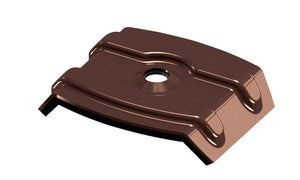 Kalotte / Agraffe Fassadenbau-KALOTTE-W27/25-RAL8012 Verpackungsinhalt 100 Einheit