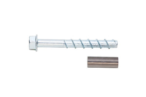 Betonschraube f. temporäre Befestigungen-BETSHR-(W-BS-T)-(A2K)-SW17-20-12X110 Verpackungsinhalt 25 Einheit