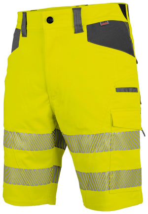 Warnschutzshorts-BERMUDA NEON GELB/GRAU 66 Verpackungsinhalt 1 Einheit