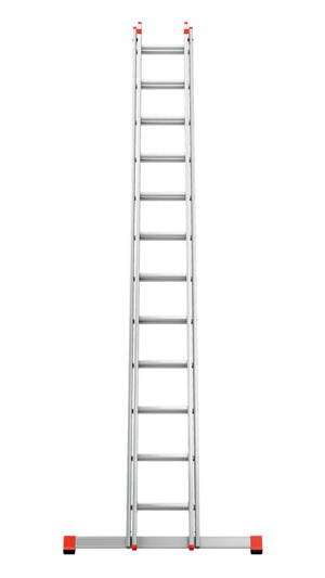 Schiebeleiter-SHIEBLEI-2TLG-ALU-TRAV-2X12SPRO Verpackungsinhalt 1 Einheit