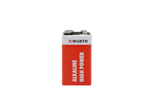 Batterie Alkali Mangan-BATT-ALKALI-(E-BLOCK)-6LR61-9V Verpackungsinhalt 1 Einheit