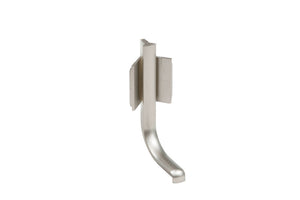 Eckiger Möbelgriff aus robustem Material mit ergonomischem Design für Schränke und Kommoden.