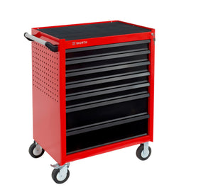 Werkstattwagen WE-Serie System-WRKSTWG-WE-SYS-7-ROT Verpackungsinhalt 1 Einheit
