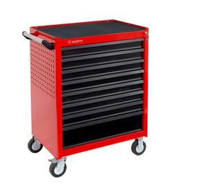 Werkstattwagen WE-Serie System-WRKSTWG-WE-SYS-8-ROT Verpackungsinhalt 1 Einheit