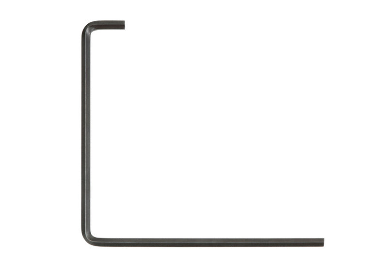 Kompakter Winkelschraubendreher mit Innen-Sechskantspitze und ergonomischem Griff in kurzer Bauform.