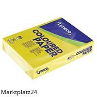 LYRECO PAPIER A4 80G INTENSIVGELB BX500 - Marktplatz24