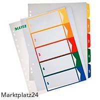 LEITZ 1291 PC-REGIST. 1-5 PP A4 - Marktplatz24