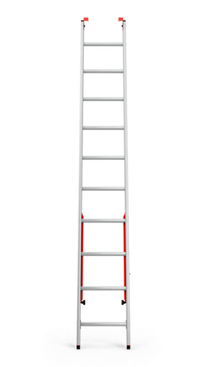 Ersatzteil für Allzweckleiter, robustes Mittelteilen in neutraler Farbe, zeigt Stabilität.