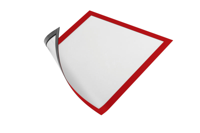 Dokumentenhalter DOKUHALT-MAGN-A4 mit Magnet, transparentem Schutz und A4-Format für Werkstatt und Baustelle.