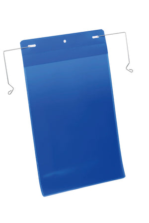 Kennzeichnungstasche-KENNZTASH-DRAHTBUEGEL-210X297MM Verpackungsinhalt 50 Einheit
