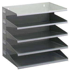 Dokumentenablage- SORTIERRGL-GRAU-5TLG Verpackungsinhalt 1 Einheit - Marktplatz24