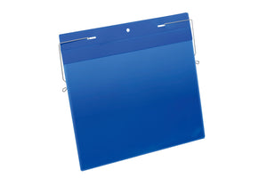 Kennzeichnungstasche-KENNZTASH-DRAHTBUEGEL-297X210MM Verpackungsinhalt 50 Einheit