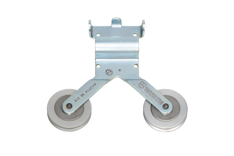 Black VP 1 unit with a flexible joint for connecting various components.