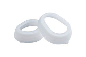 Halbmaske Mehrweg Zubehör mit P2 Filter, ergonomisch und wiederverwendbar, 20 Einheiten.