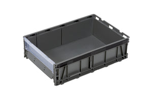 System-Lagerbox stapelbar-SYSLGRBOX-STPL-GR3-GRAU Verpackungsinhalt 1 Einheit