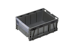System-Lagerbox stapelbar-SYSLGRBOX-STPL-GR2-GRAU Verpackungsinhalt 1 Einheit