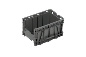System-Lagerbox-SYSLGRBOX-GR1-UNBSTUECKT-GRAU Verpackungsinhalt 1 Einheit