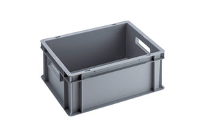 Eurobehälter-EBEH-KST-GRAU-400X300X180MM Verpackungsinhalt 1 Einheit