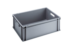 Eurobehälter-EBEH-KST-GRAU-600X400X220MM Verpackungsinhalt 1 Einheit