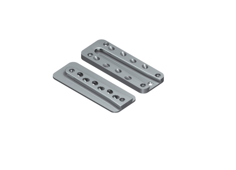 Verdeckter Holzverbinder STEVERB-VERDE-HO/HO aus robustem Material für unsichtbare Holzverbindungen.