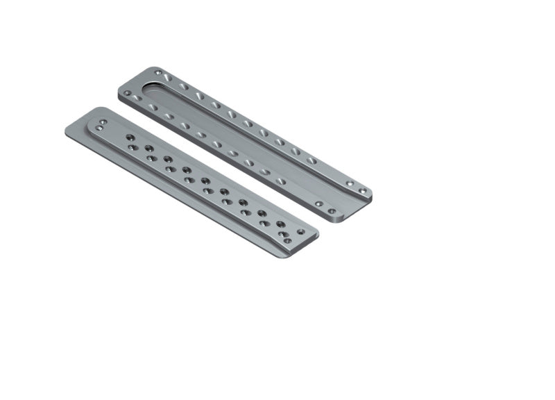 Holzverbinder in grünem Design, ideal für unsichtbare Verbindungen in Holzprojekten.