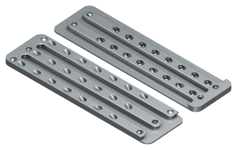 Holzverbinder in grünem Design, ideal für verdeckte Verbindungen in Holzprojekten.