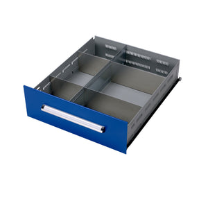 Schublade Werkbank Zubehör-EINTLNGSET-F.SL-KWB-KH130-6FACH Verpackungsinhalt 1 Einheit