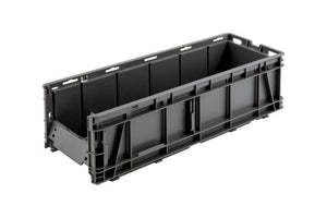 System-Lagerbox-SYSLGRBOX-GR4-UNBSTUECKT-GRAU Verpackungsinhalt 1 Einheit
