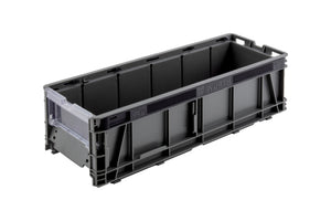 System-Lagerbox stapelbar-SYSLGRBOX-STPL-GR4-GRAU Verpackungsinhalt 1 Einheit