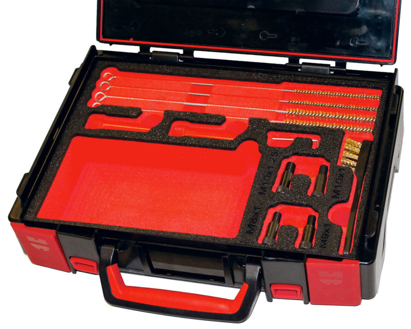 Zünd-/Glühkerzenwerkzeug Set mit verschiedenen Schlüsseln für PKW, Nutzfahrzeuge und Motorräder.