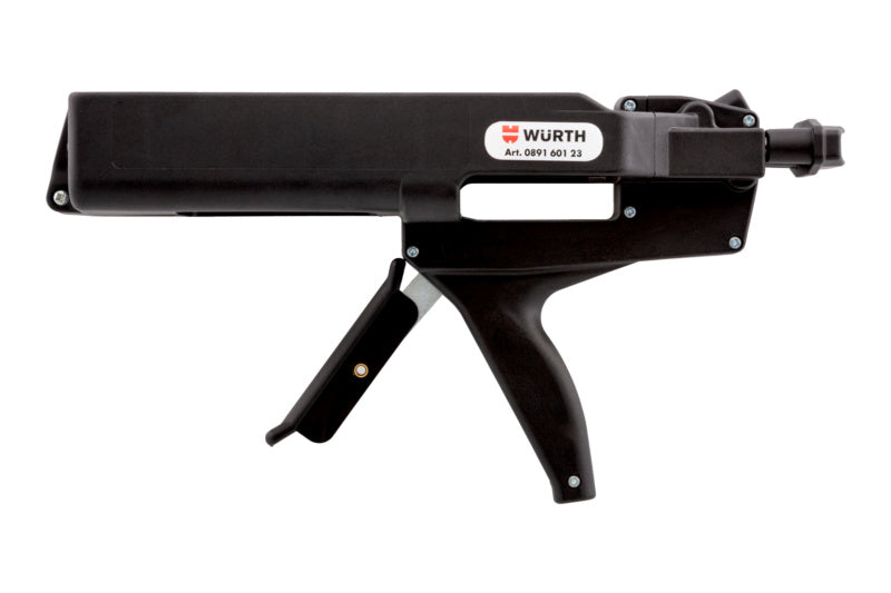 Doppelkartuschenpistole DPKARTPIST mit ergonomischem Griff und Doppelkartuschenfunktion.